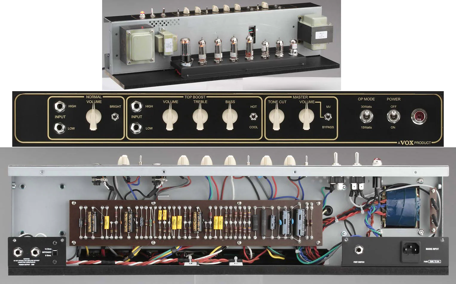 Hand-Wired VOX AC15HW1 15 Watt 1x12" Valve Combo - Image 3
