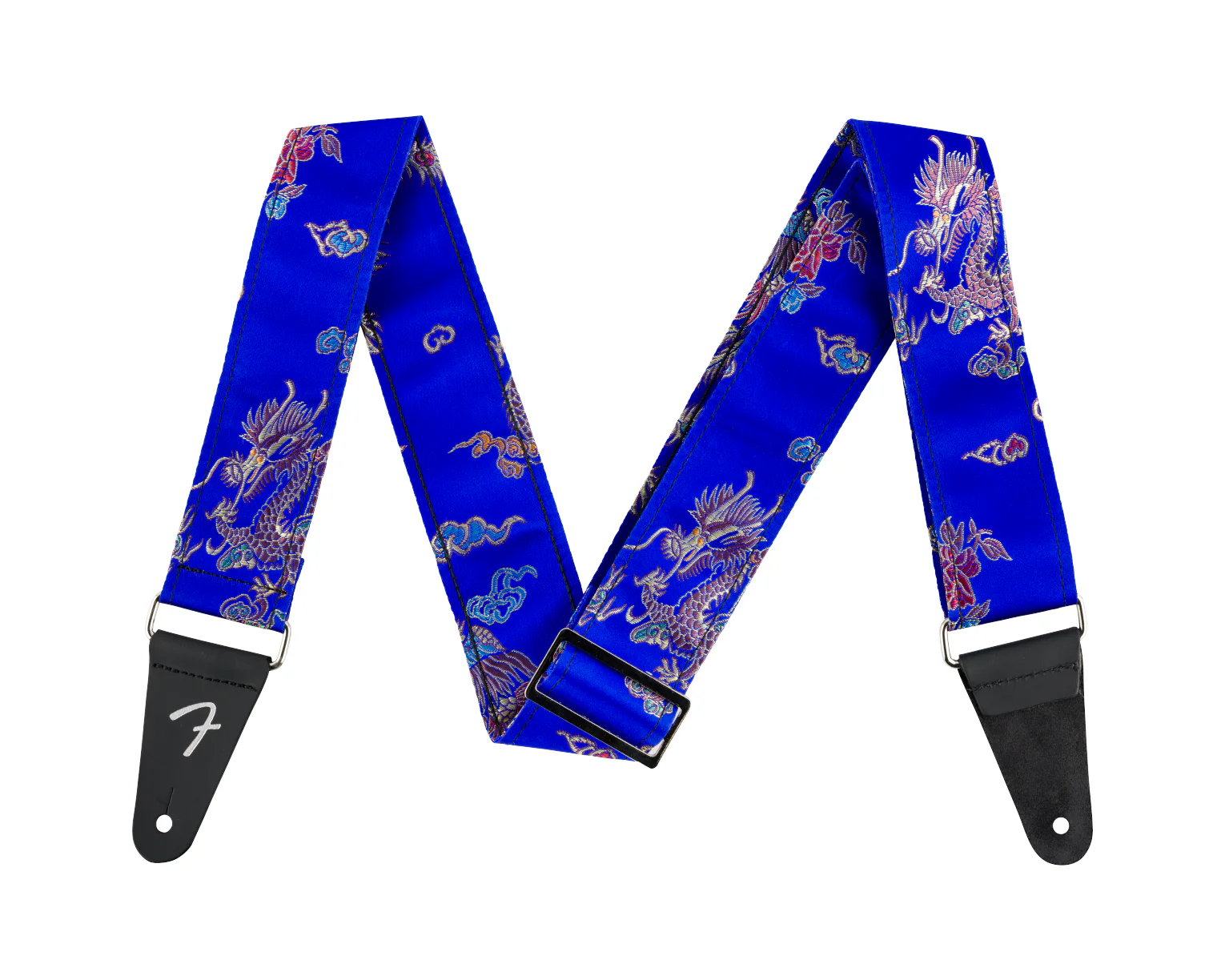 Fender Satin Dragon Strap - Royal Blue