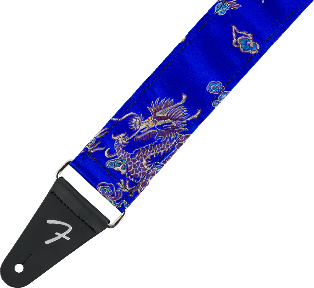 Fender Satin Dragon Strap - Royal Blue - Image 2