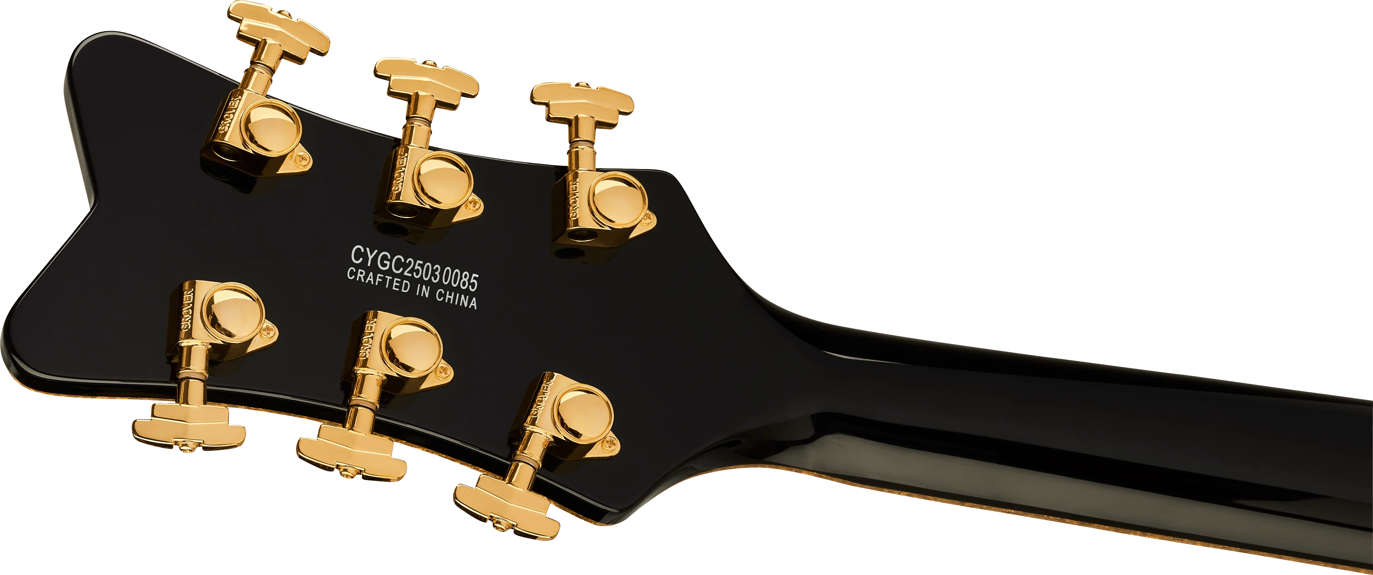 Gretsch Synchromatic Falcon Hollow Body Single-Cut with Bigsby Ebony Fingerboard - Black - Image 3