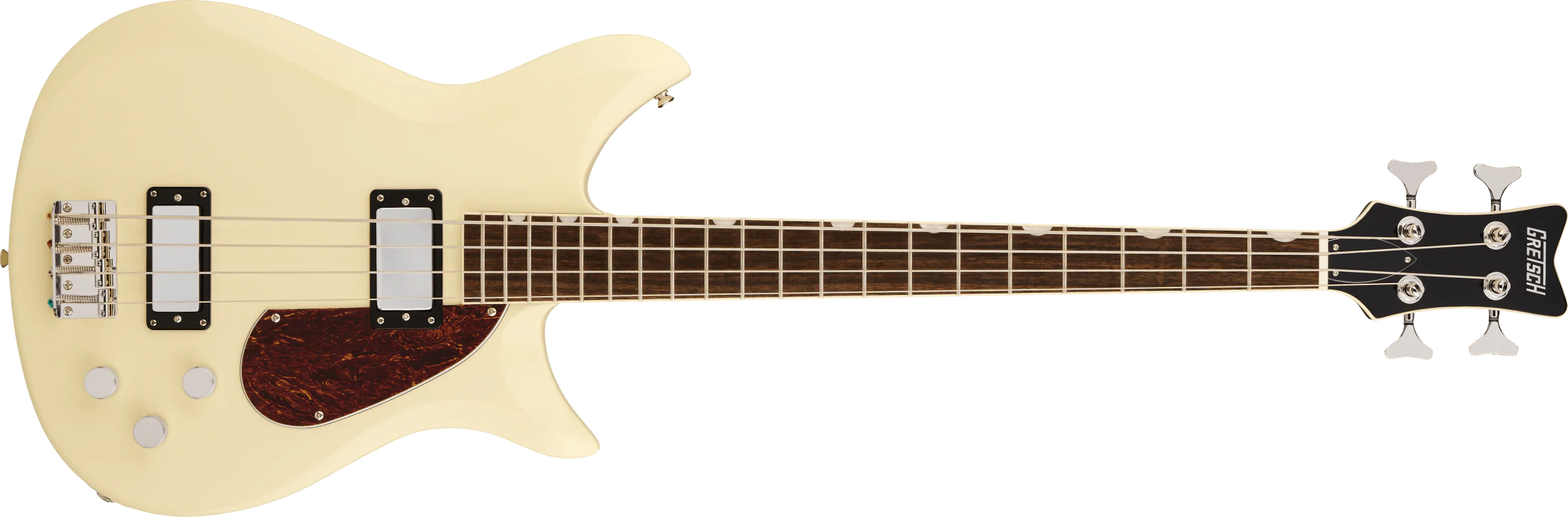 Gretsch Electromatic CVT Bass Double-Cut - Vintage White - Image 4