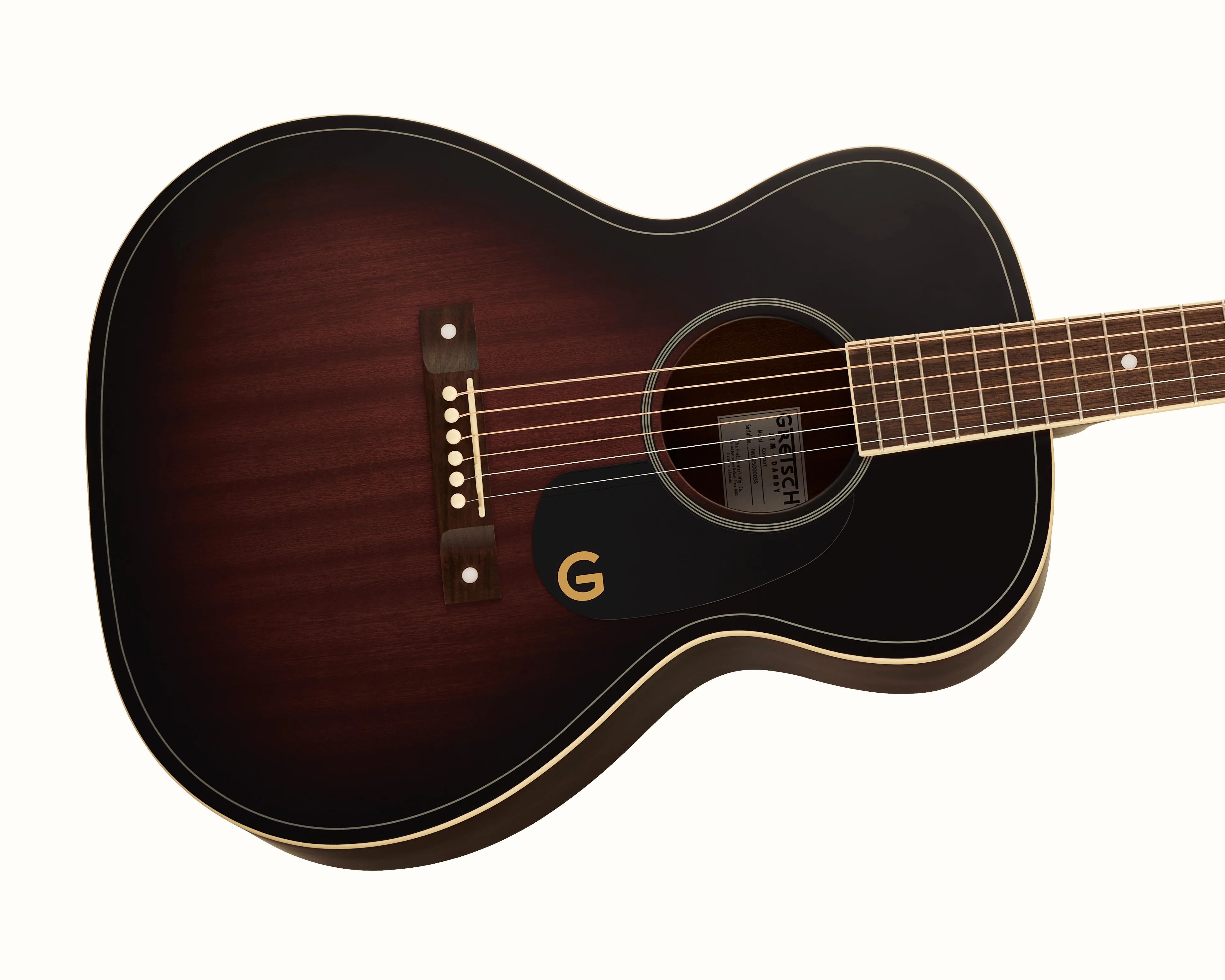 Gretsch Jim Dandy Concert Walnut - Cherry Burst
