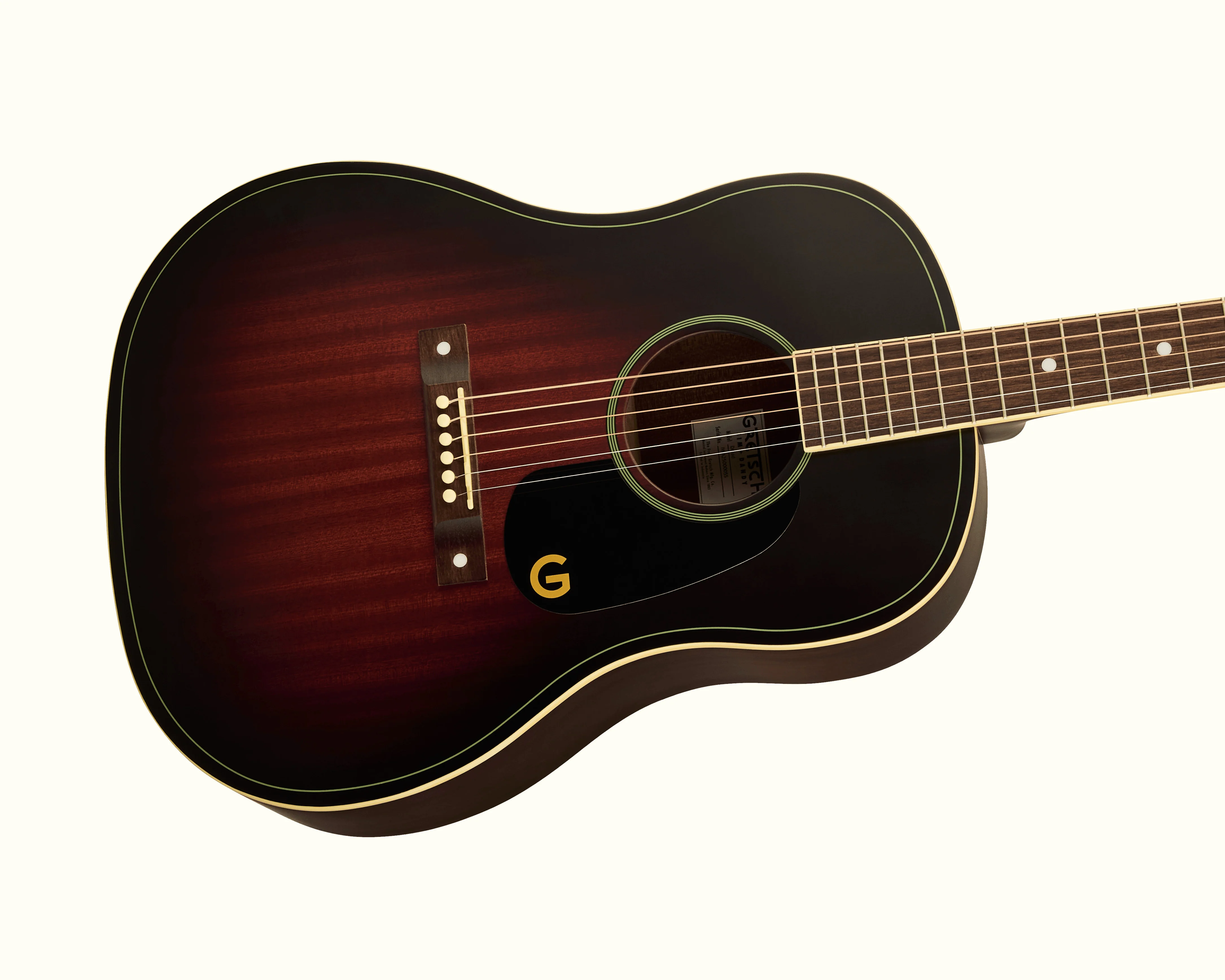 Gretsch Jim Dandy Dreadnought Walnut - Deep Cherry Burst