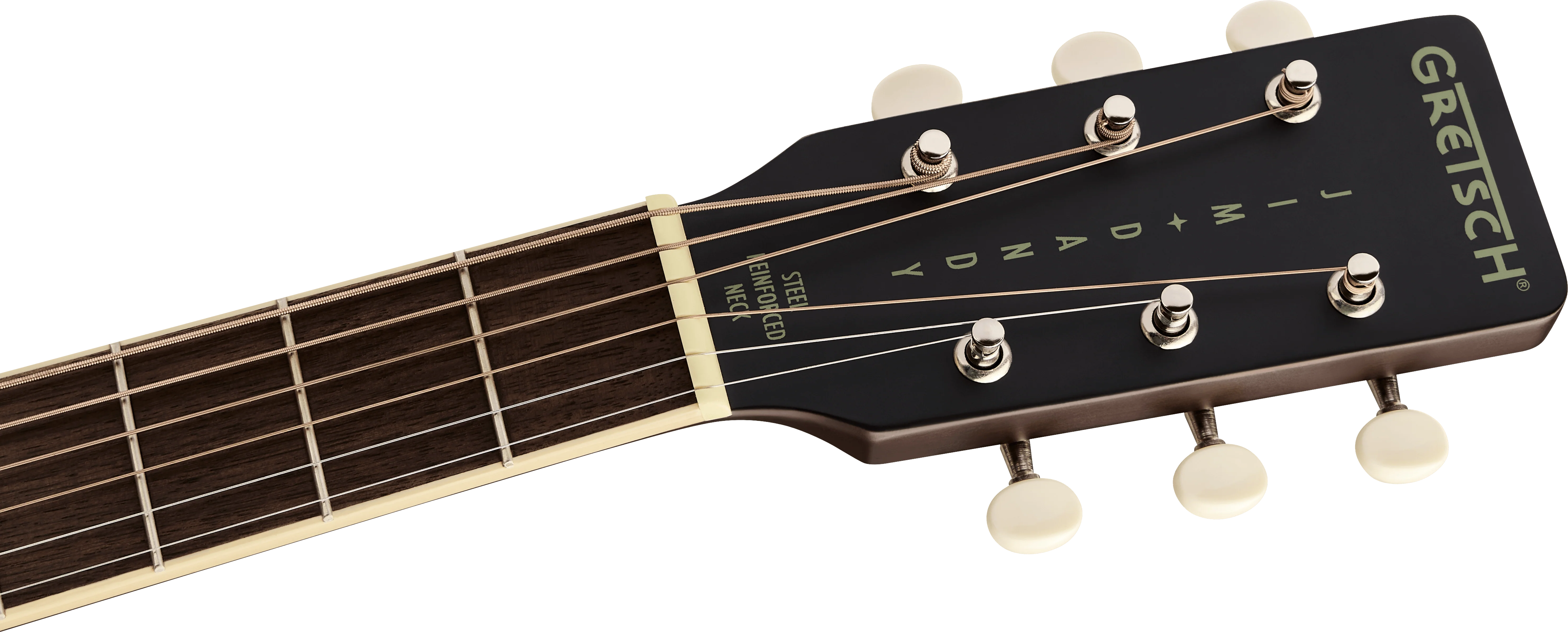 Gretsch Jim Dandy Dreadnought Walnut - Deep Cherry Burst - Image 2