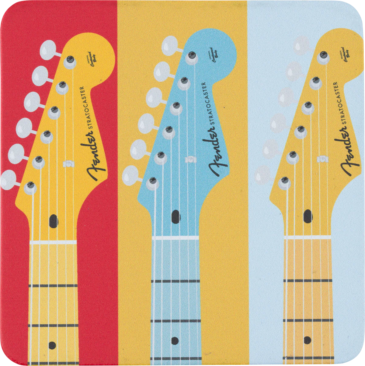 Fender Stratocaster Modern Design Coaster Set - Image 4