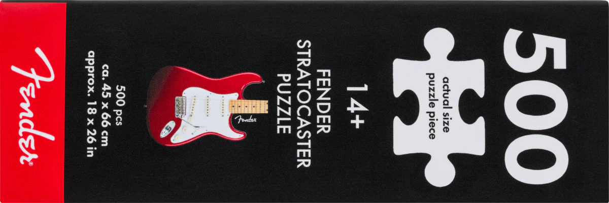 Fender 500 piece Stratocaster Puzzle - Image 4