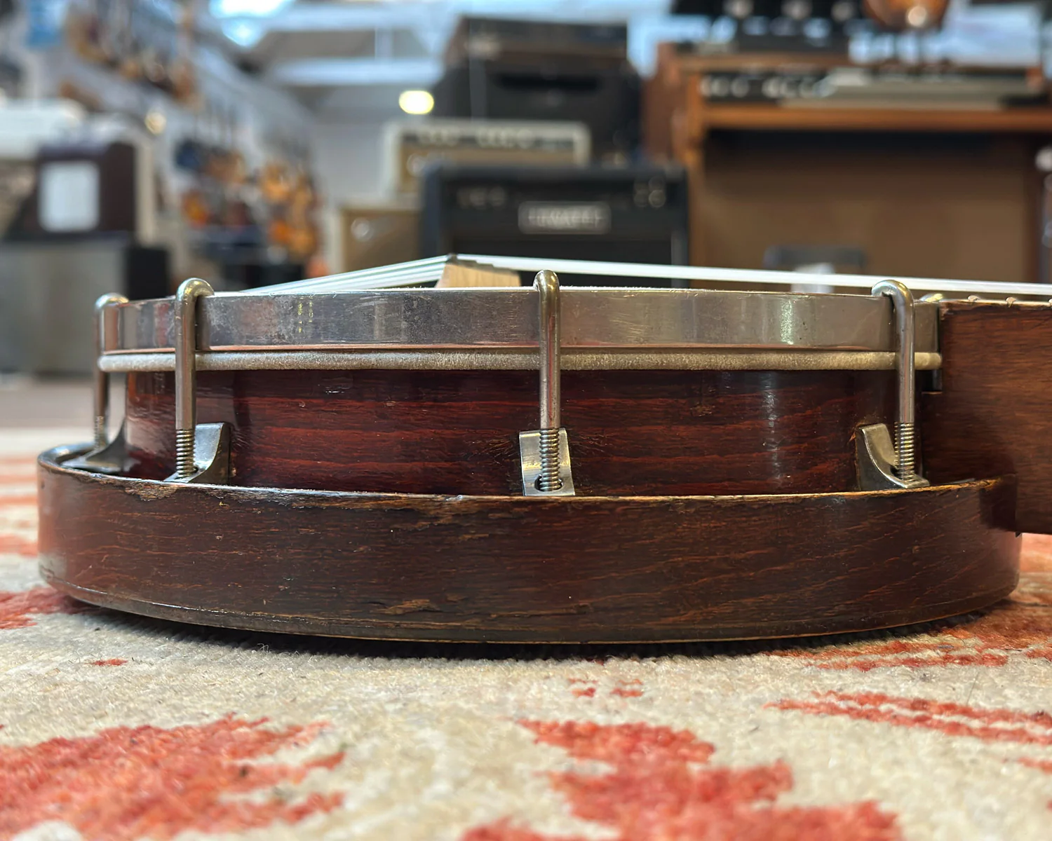Windsor The Whirle Uke Banjo - Made in UK - Image 9