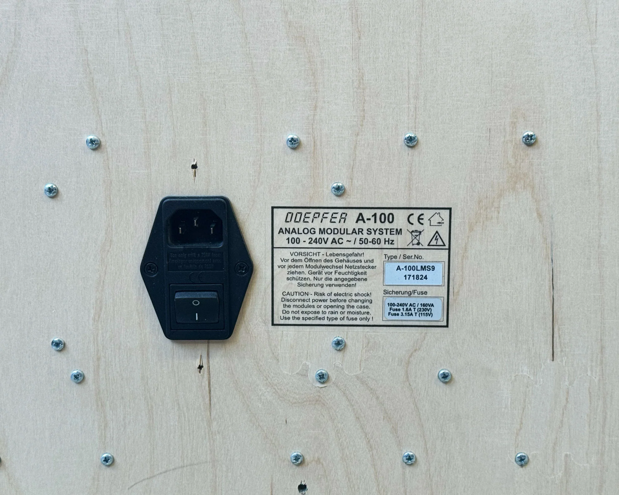 B Stock Doepfer A-100LMS9 Low Cost Monster Frame 9U Case - Image 4