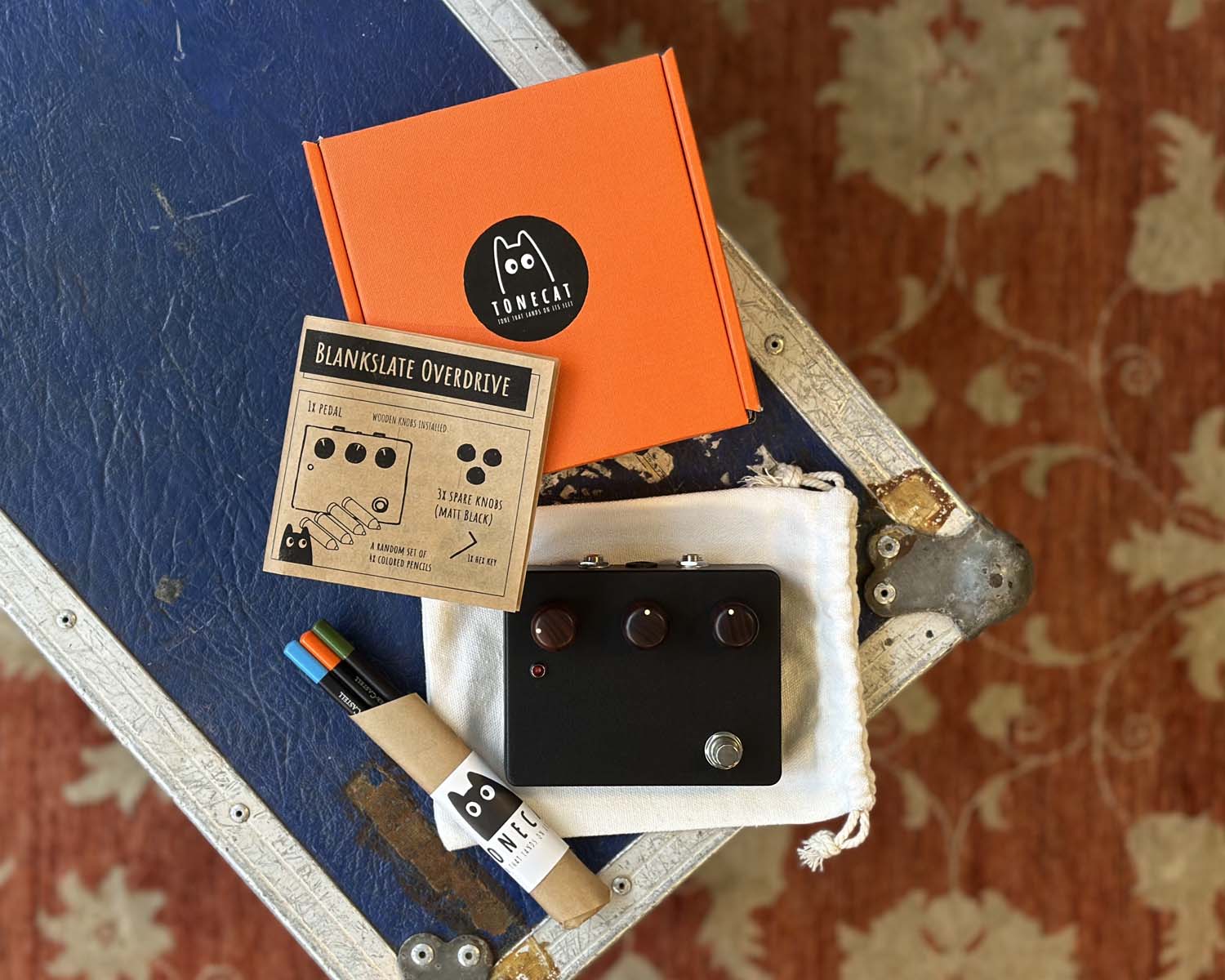 ToneCat BlankSlate (Klon-Style Transparent Overdrive w/ Customisable Faceplate) - Image 2
