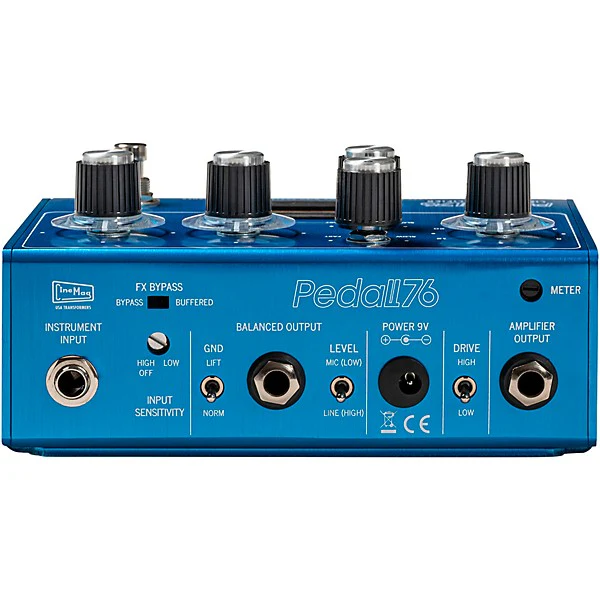 Warm Audio Pedal76 Compressor - Limited Edition Blue Stripe - Image 3
