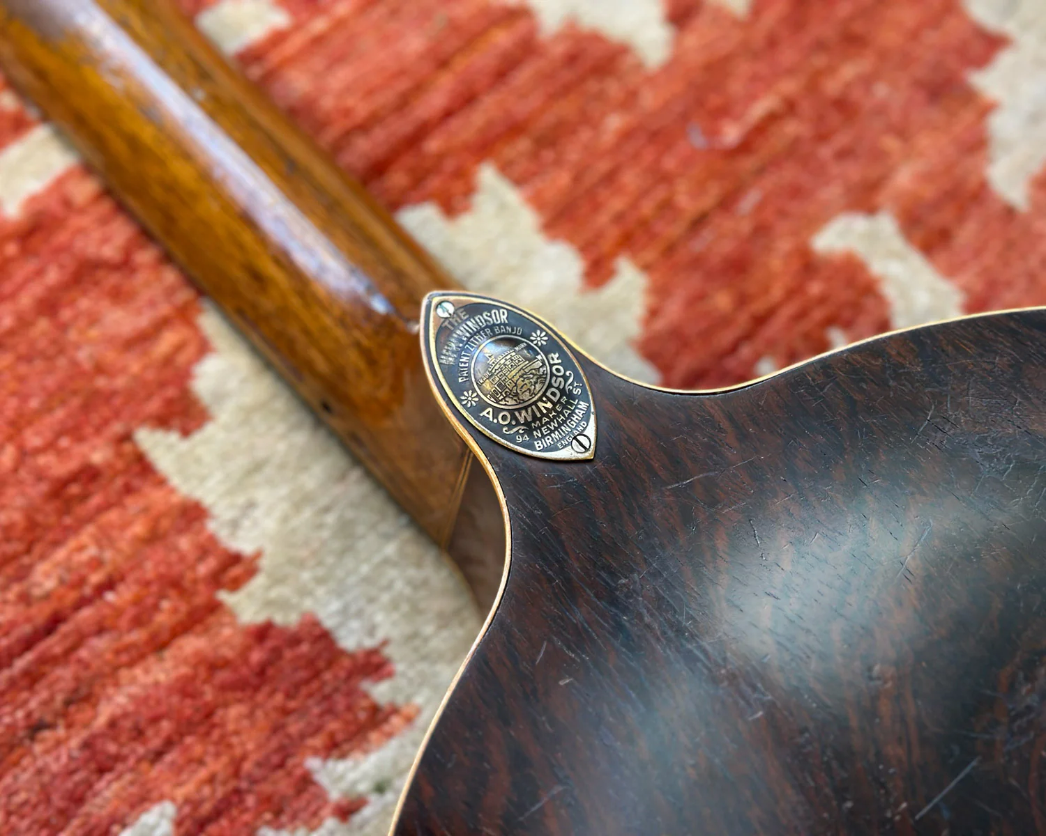 'Pre-War' Windsor Artiste Model 2 - 5-String Zither Banjo - Image 14