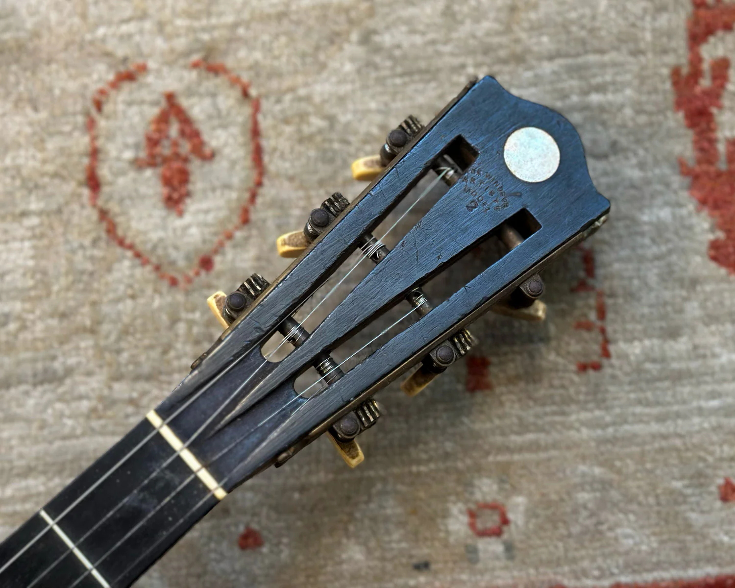 'Pre-War' Windsor Artiste Model 2 - 5-String Zither Banjo - Image 6