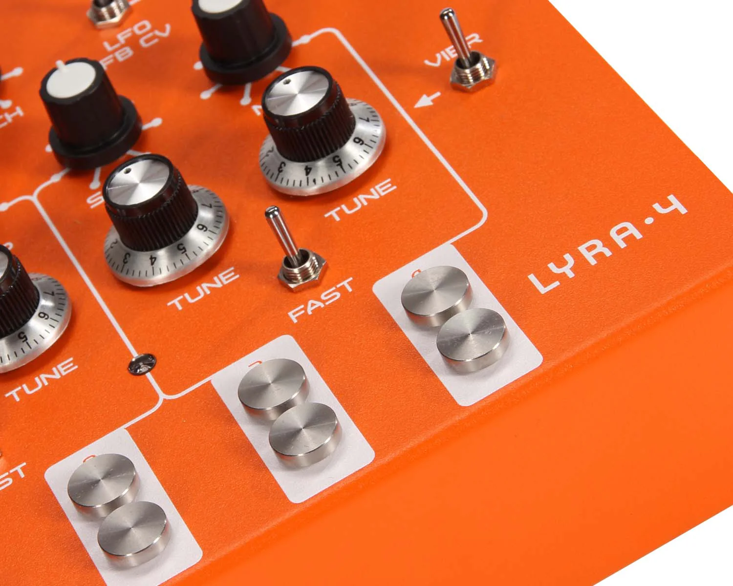 Soma Laboratory Lyra-4 Organismic Synthesizer - Orange - Image 2