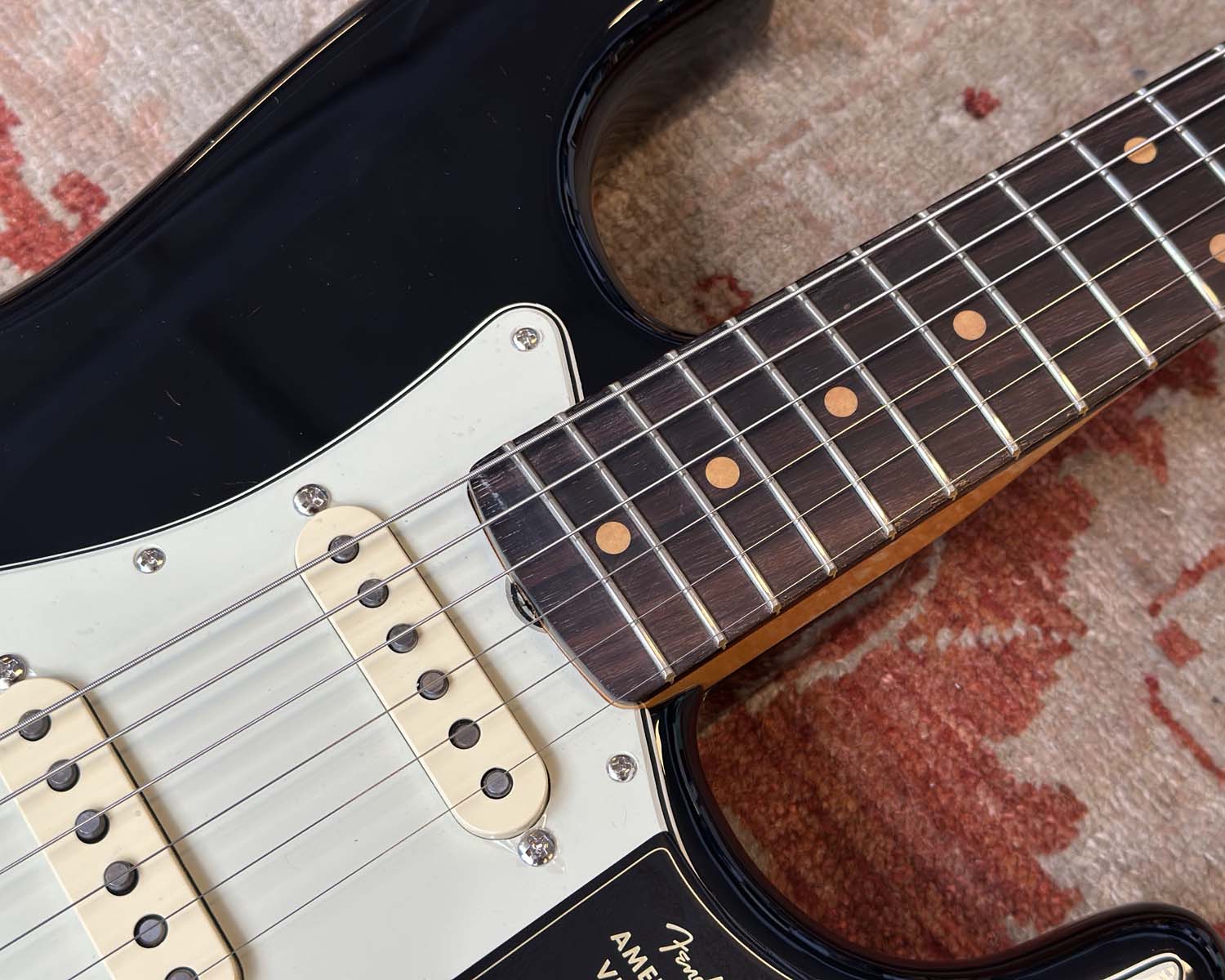 Limited Edition Fender American Vintage II '61 Stratocaster - Black - Image 7