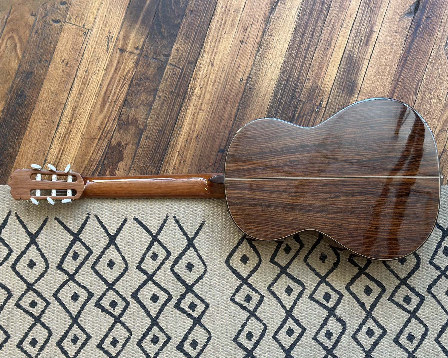Late '70s Ryoji Matsuoka M40 Classical Guitar w/Hard Shell Case - Image 4