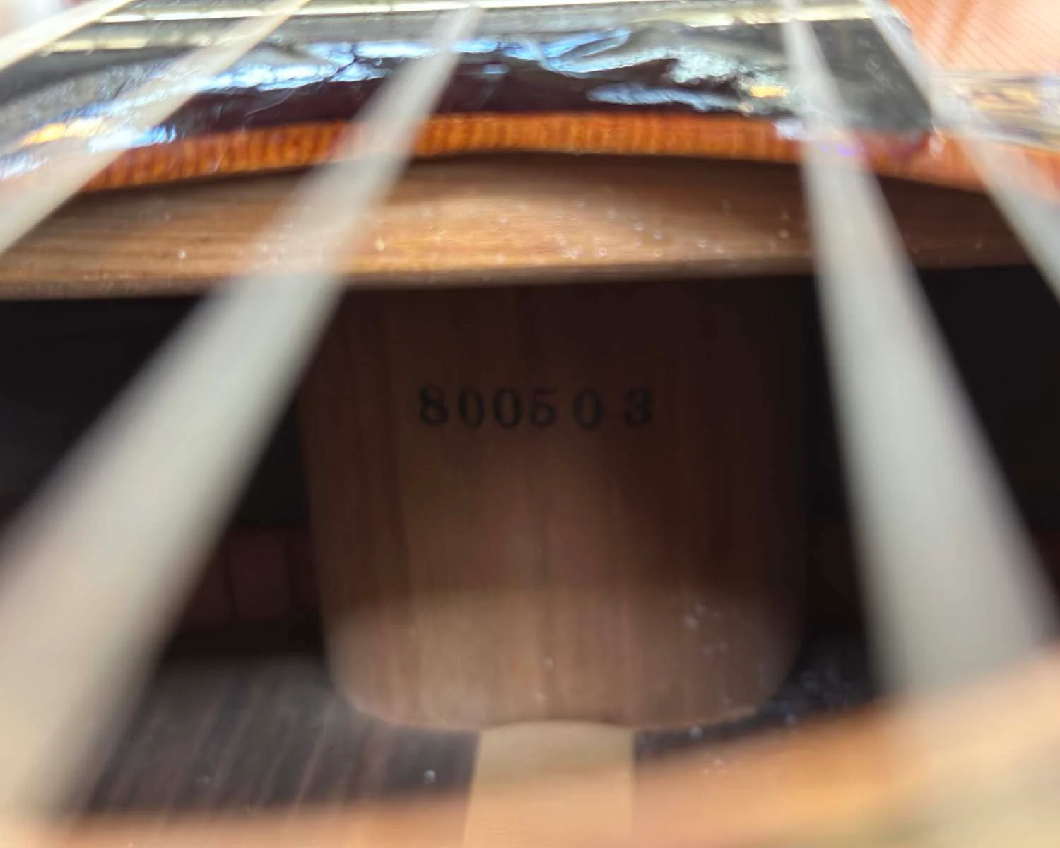 Late '70s Ryoji Matsuoka M40 Classical Guitar w/Hard Shell Case - Image 9