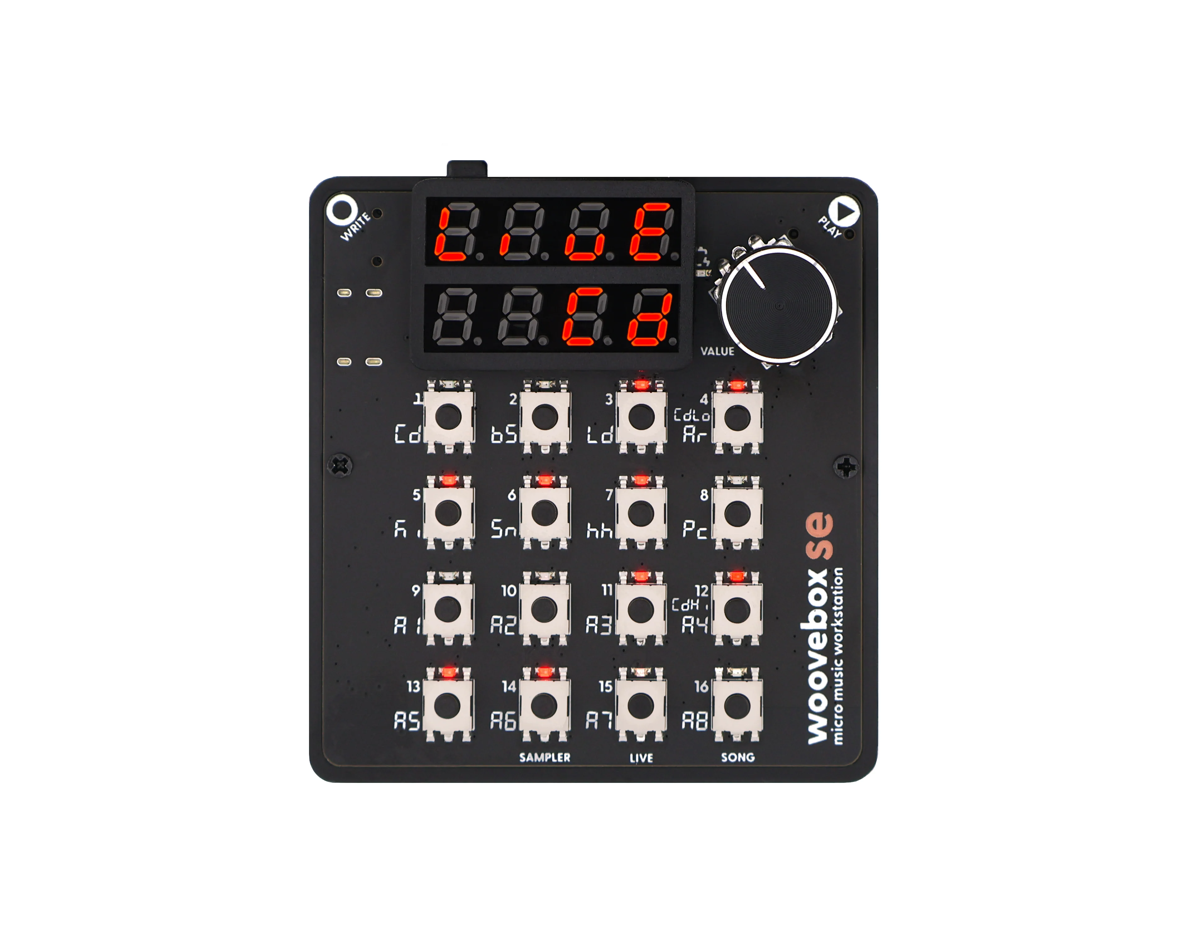 Pocket Animal Audio Woovebox SE Groovebox, Synthesizer, Sequencer, Sampler, & Drum Machine