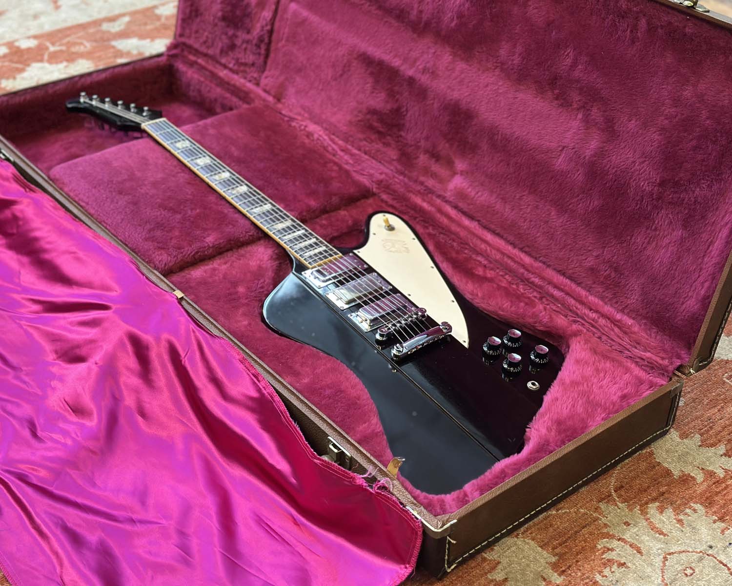 1996 Gibson Firebird Electric Guitar w/OHSC - Black (Top Refin) - Image 14