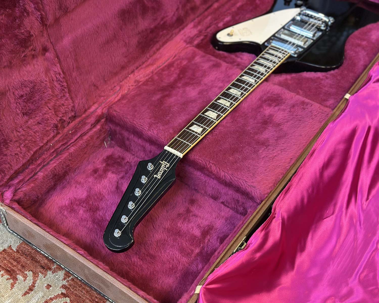 1996 Gibson Firebird Electric Guitar w/OHSC - Black (Top Refin) - Image 16