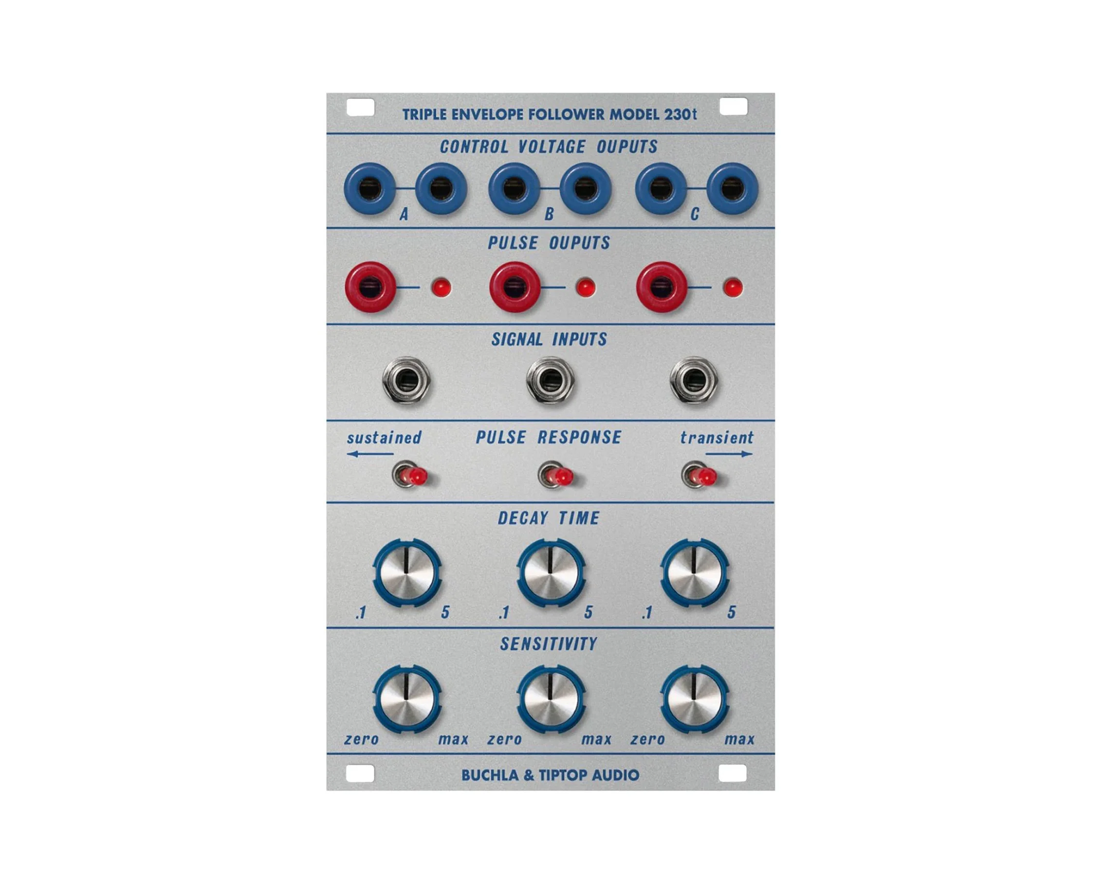 Tiptop Audio 230t Triple Envelope Follower