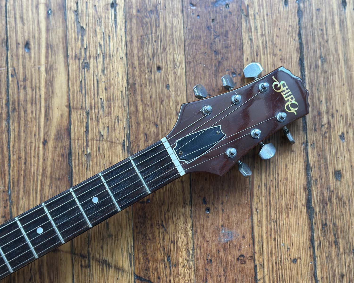 1980s Shiro TS-400 Matsumoku Solid Body Electric Guitar - Image 2