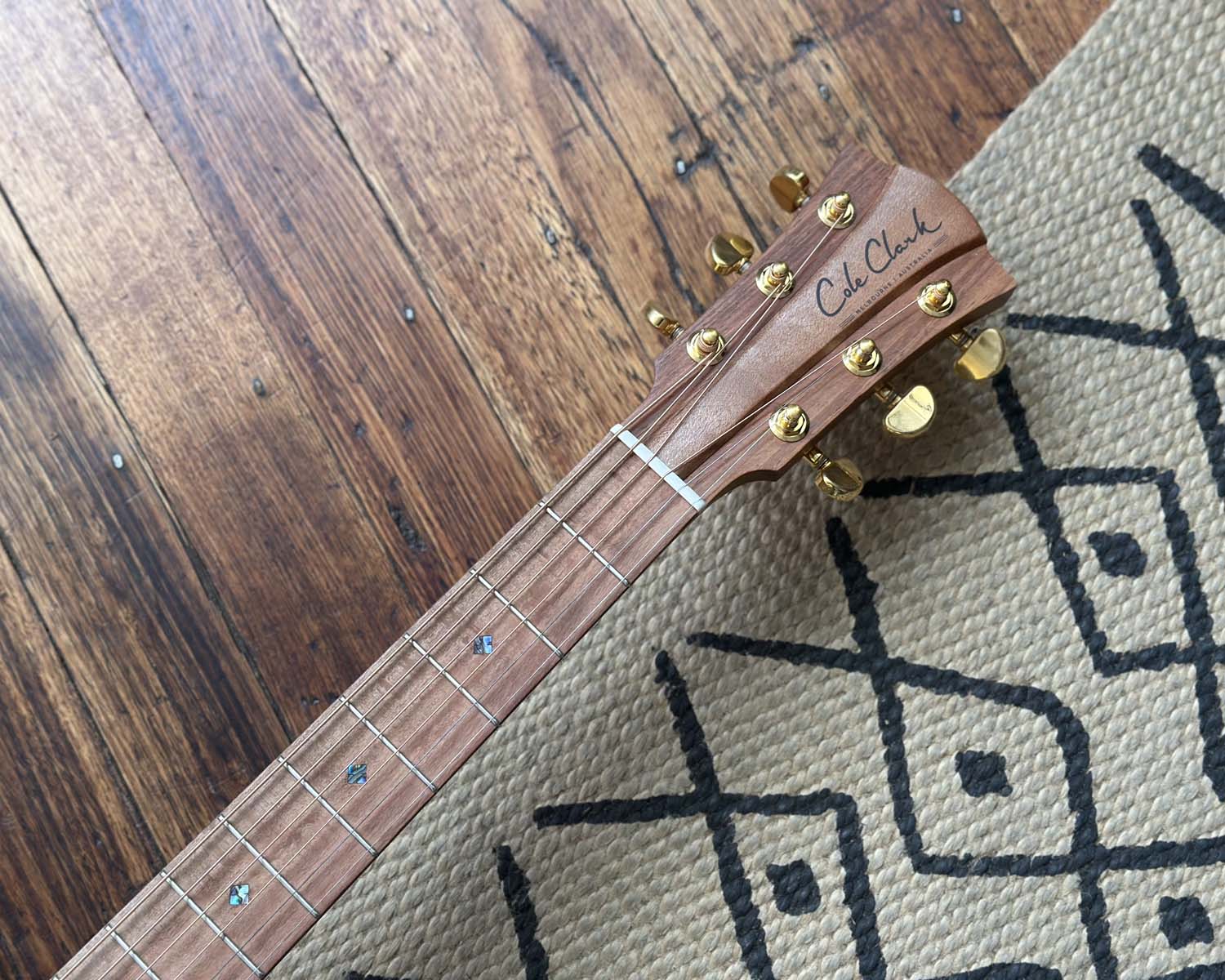 Cole Clark FL2EC-BLBL Acoustic Guitar - Image 5