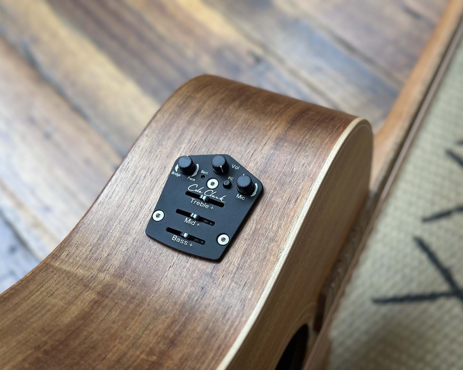 Cole Clark FL2EC-BLBL Acoustic Guitar - Image 8