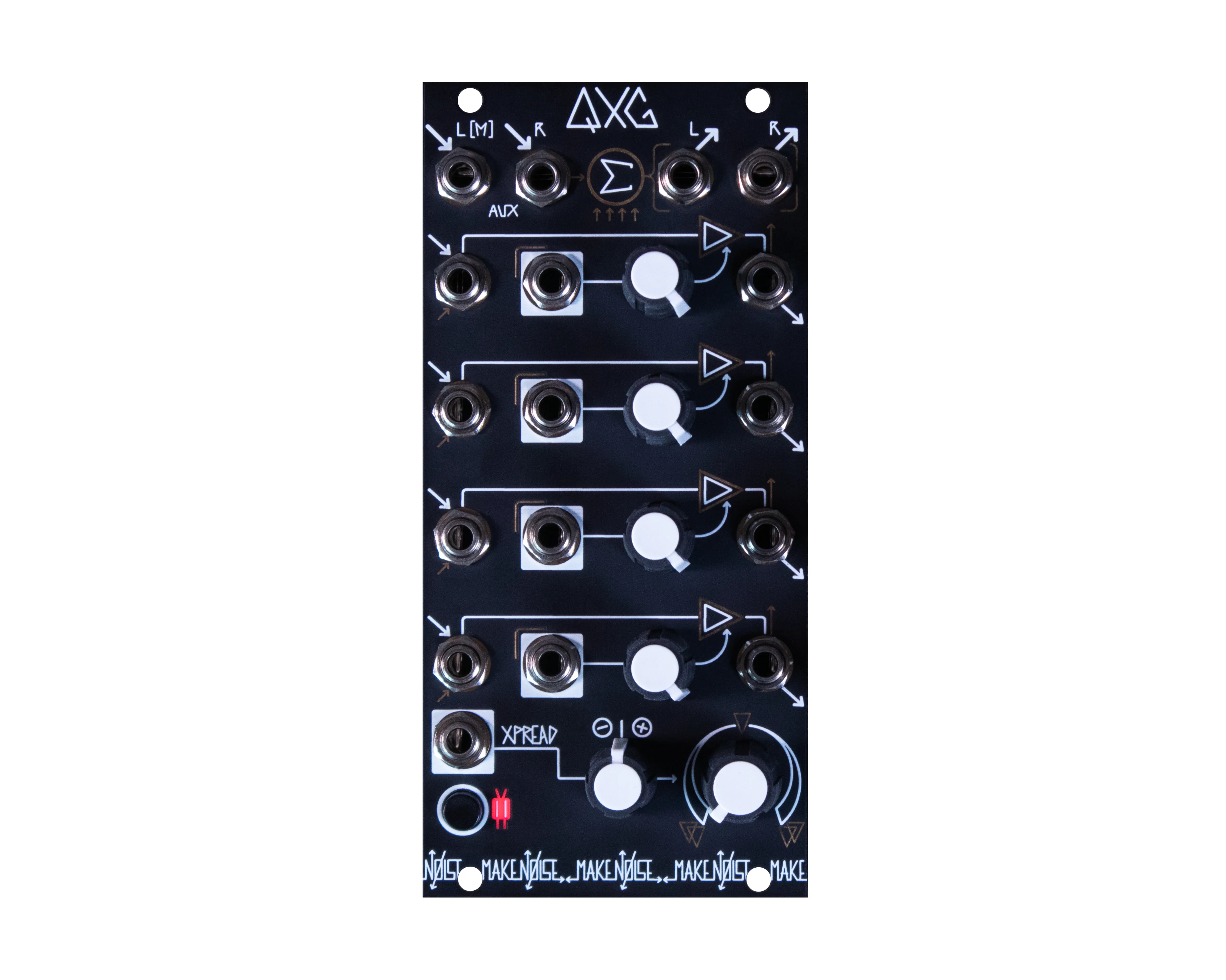 Make Noise QXG Quad Stereo Gate Eurorack Module