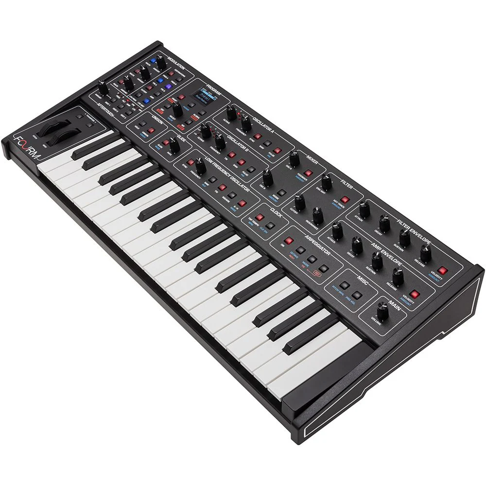 Sequential Fourm 4-Voice Analog Synthesiser With Polyphonic Aftertouch - Image 2
