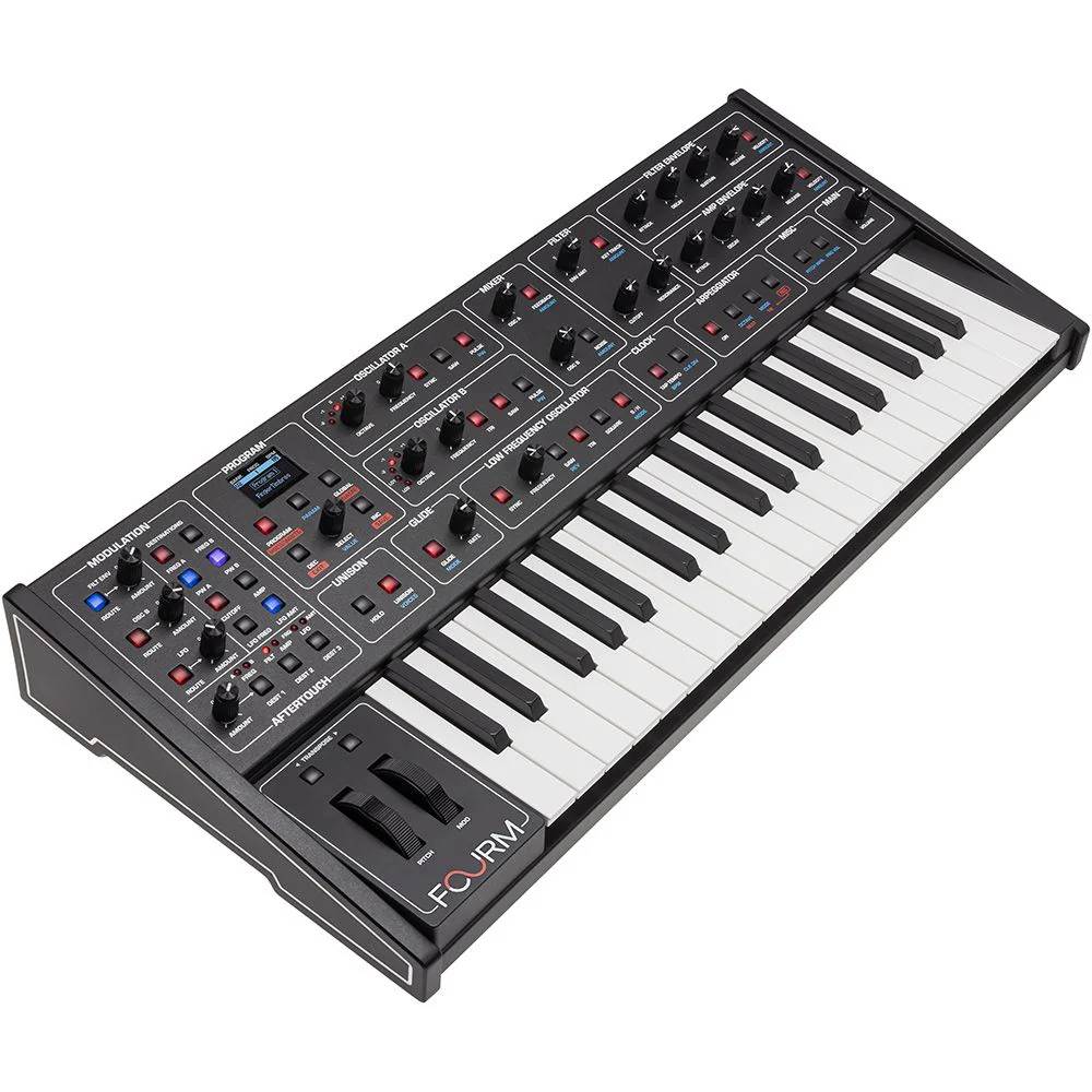 Sequential Fourm 4-Voice Analog Synthesiser With Polyphonic Aftertouch - Image 3
