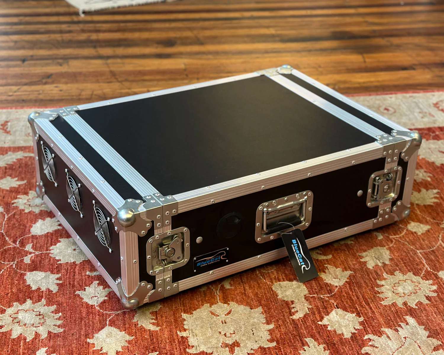 Blue Cat Case Company Rack Road Case w/ Fan Ports