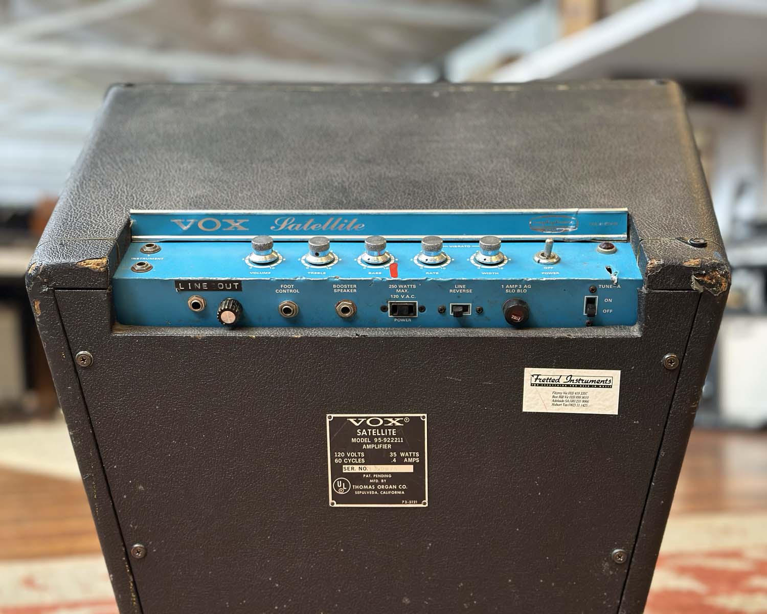 Vintage '60s VOX Ampliphonic Sound Satellite Amplifier - Image 5