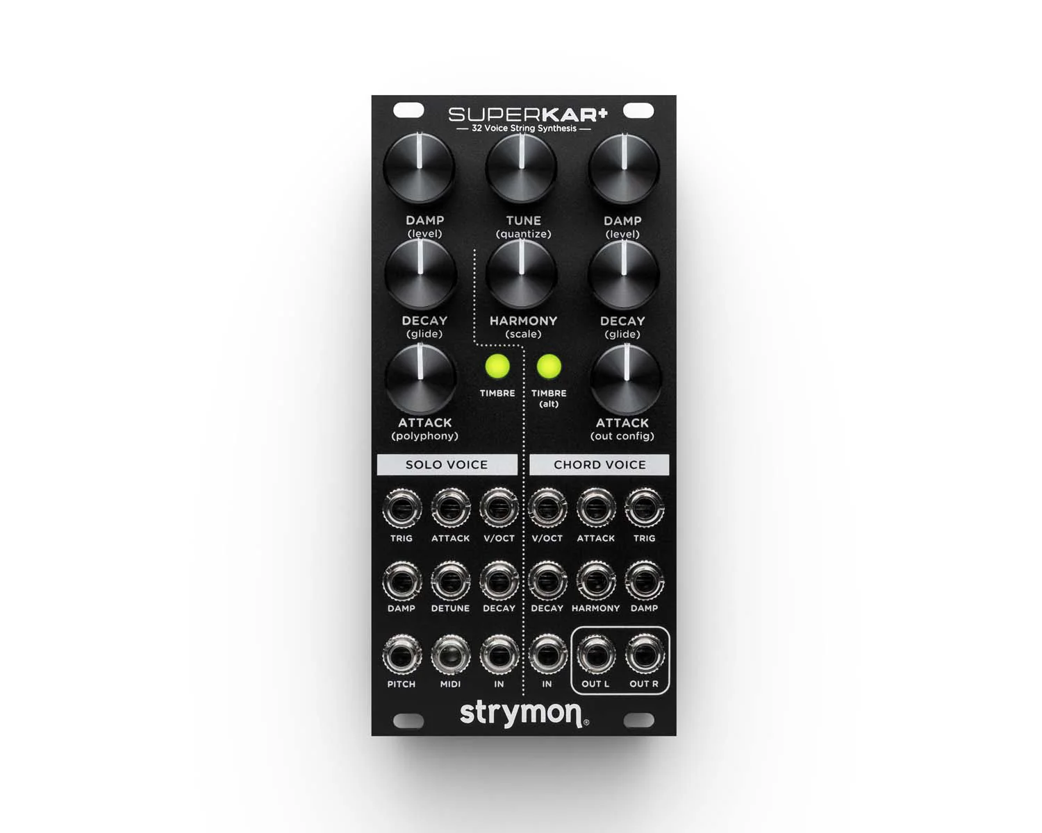 Strymon SuperKar+ 32 Voice String Synthesis Eurorack Module