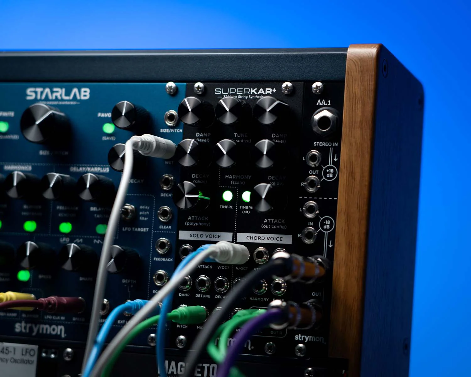 Strymon SuperKar+ 32 Voice String Synthesis Eurorack Module - Image 4
