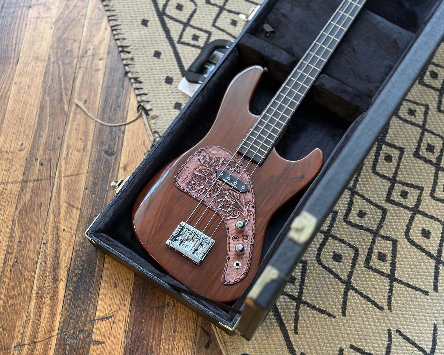 Tomkins Dusty Mann Signature 'The Dustyman' Custom 3/4 Bass - Made in Australia - Image 10
