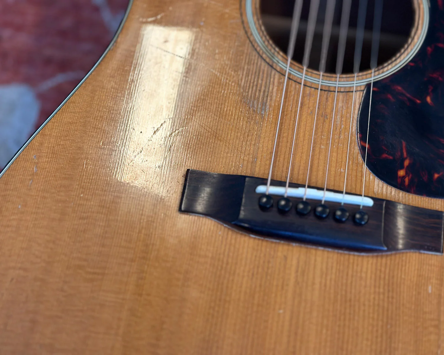 Vintage 1965 Martin D-18 Dreadnought Acoustic Guitar - Image 15