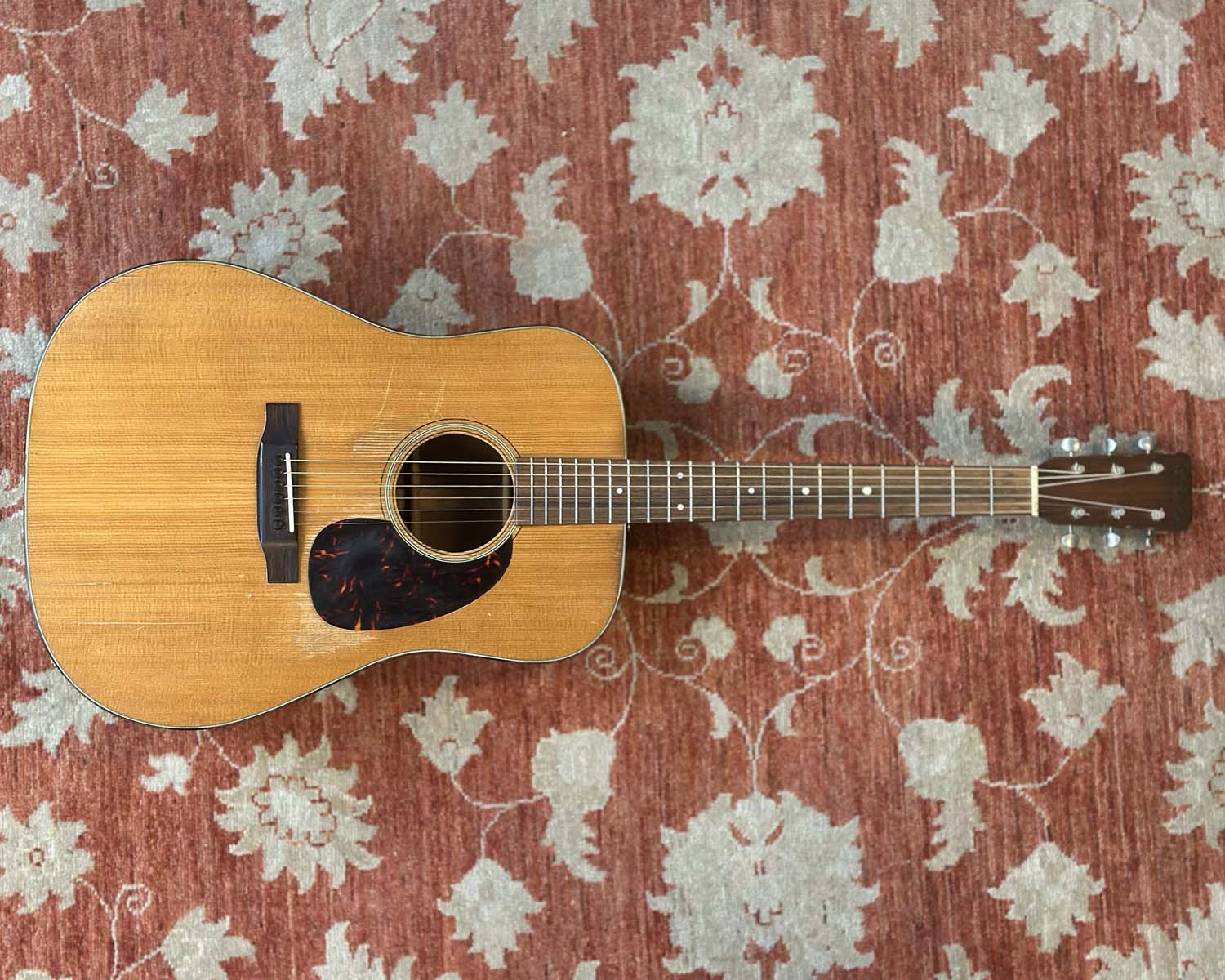 Vintage 1965 Martin D-18 Dreadnought Acoustic Guitar - Image 3