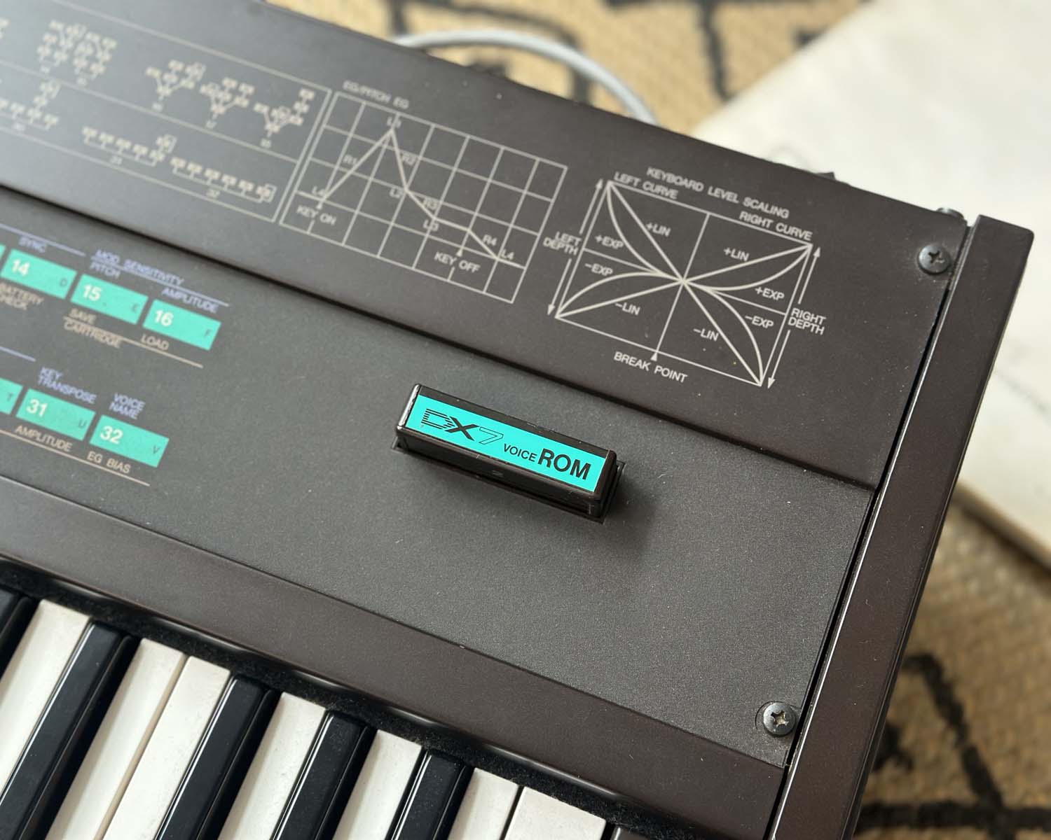 YAMAHA DX7 Digital Programmable Algorithm Synthesiser - Image 10