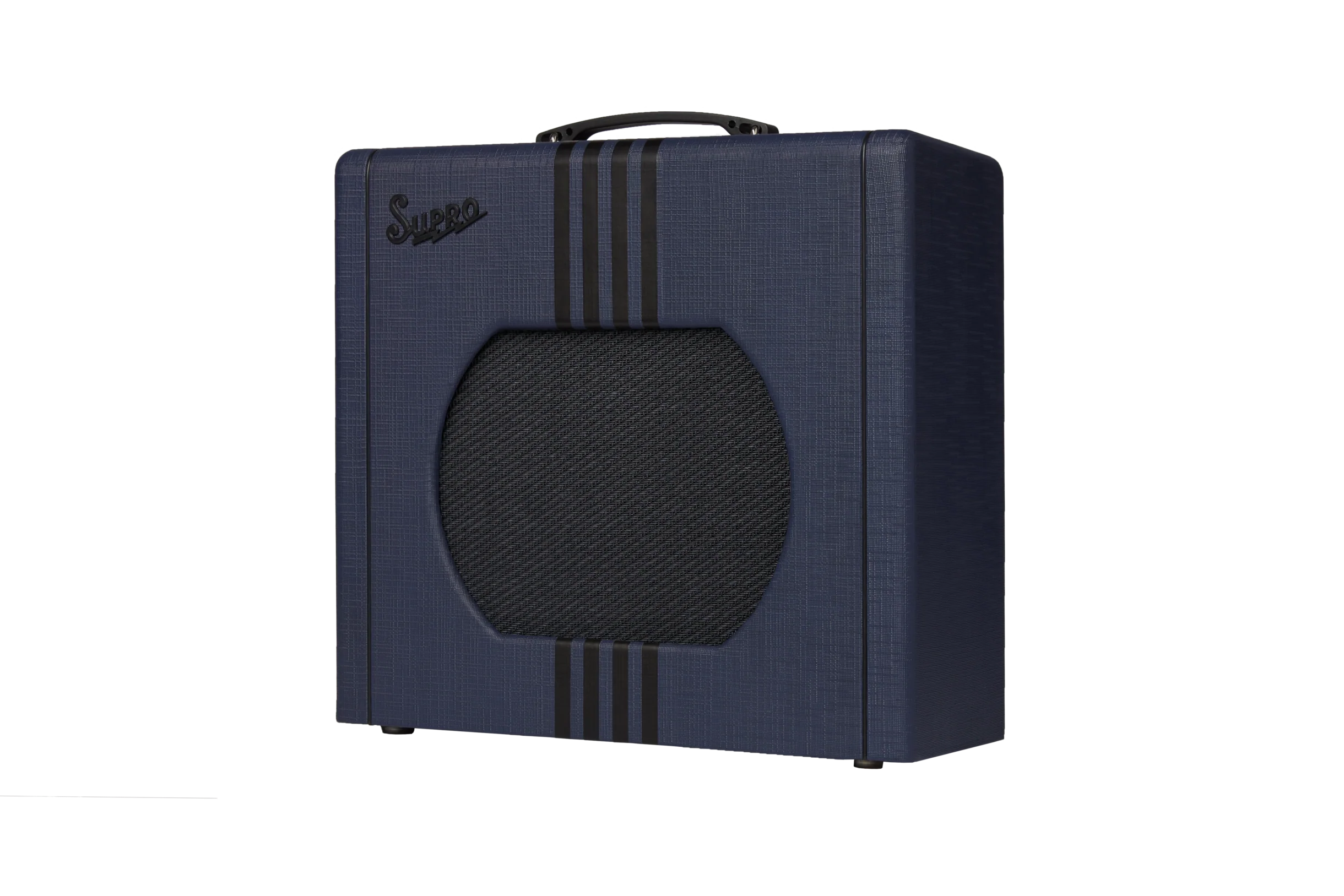 Supro Delta King 12 Guitar Amplifier - Navy Blue - Image 3