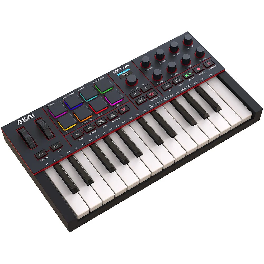 AKAI MPK Mini 4 Compact MIDI Controller - Black - Image 2