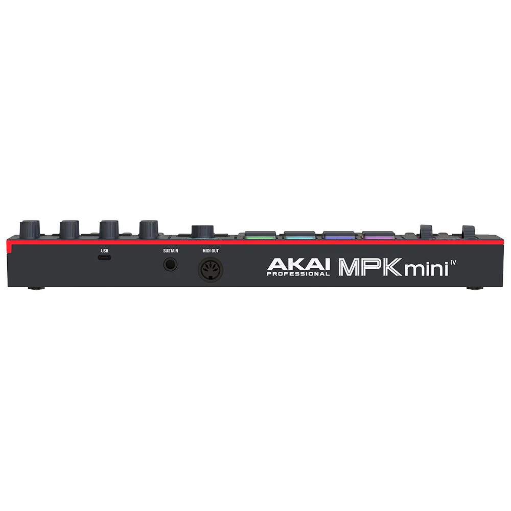 AKAI MPK Mini 4 Compact MIDI Controller - Black - Image 3