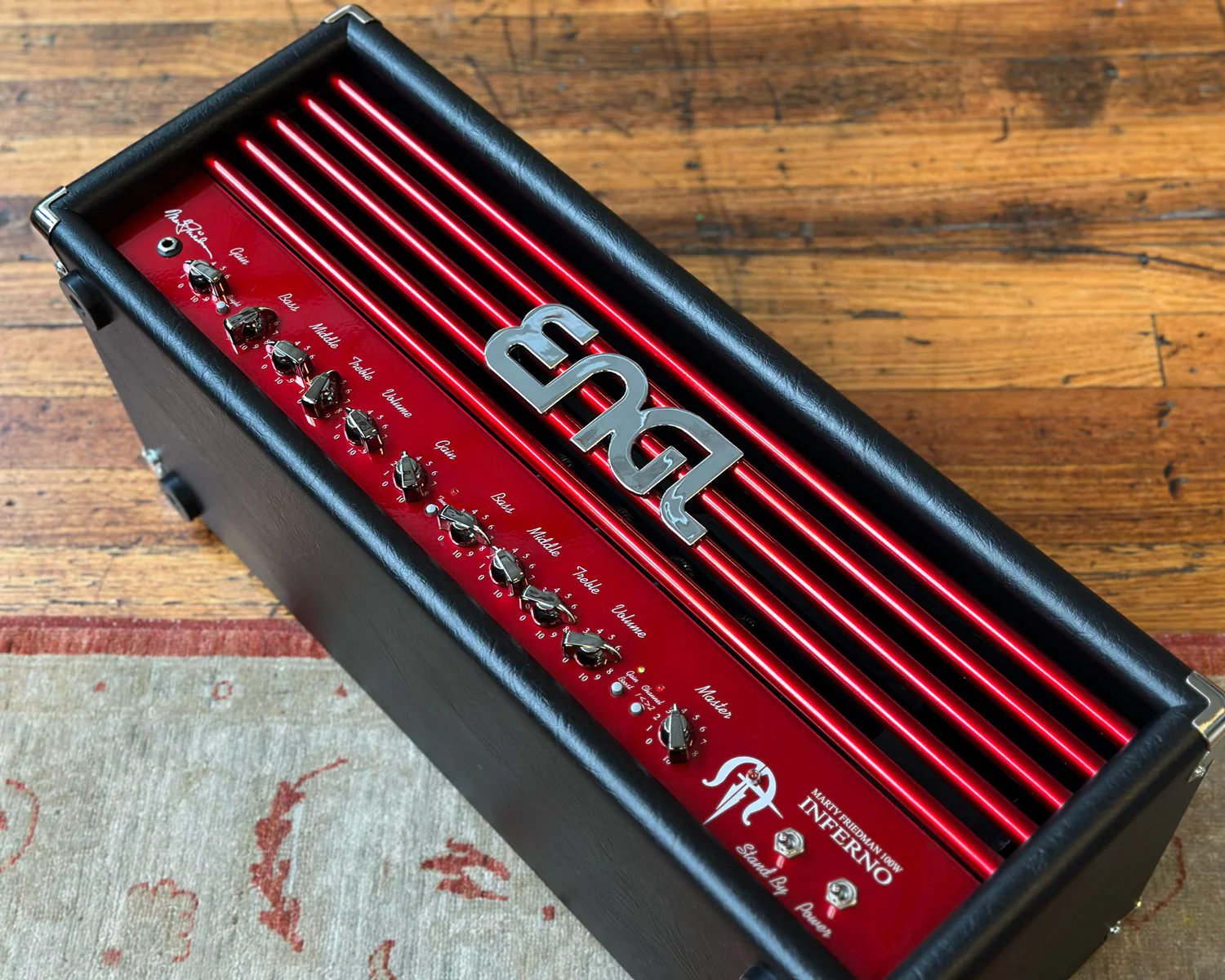 ENGL Marty Friedman Inferno Signature E766 100-Watt Tube Guitar Head - Image 3