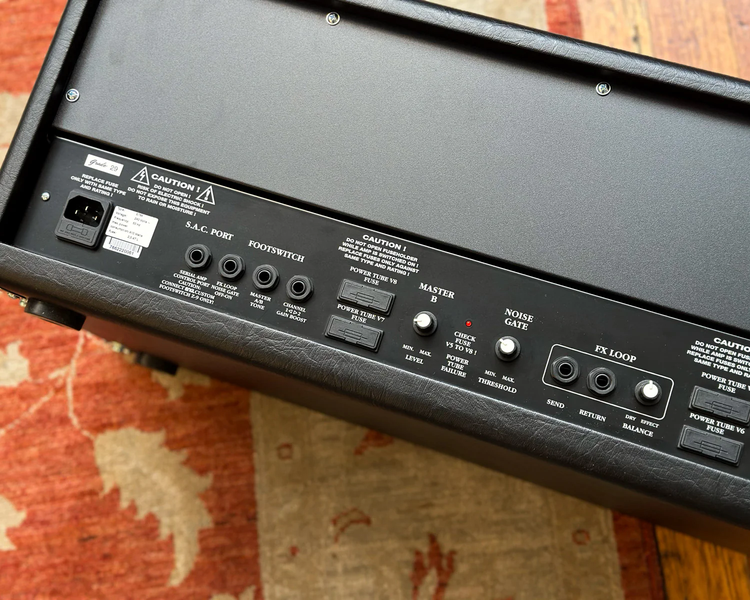 ENGL Marty Friedman Inferno Signature E766 100-Watt Tube Guitar Head - Image 6