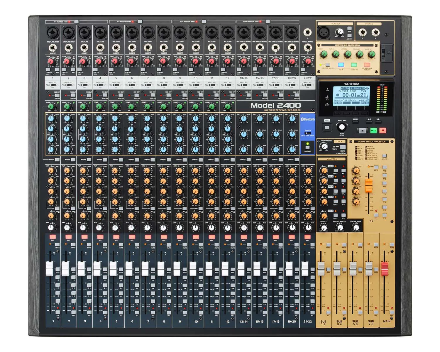 Tascam Model 2400 Multitrack Recording Console