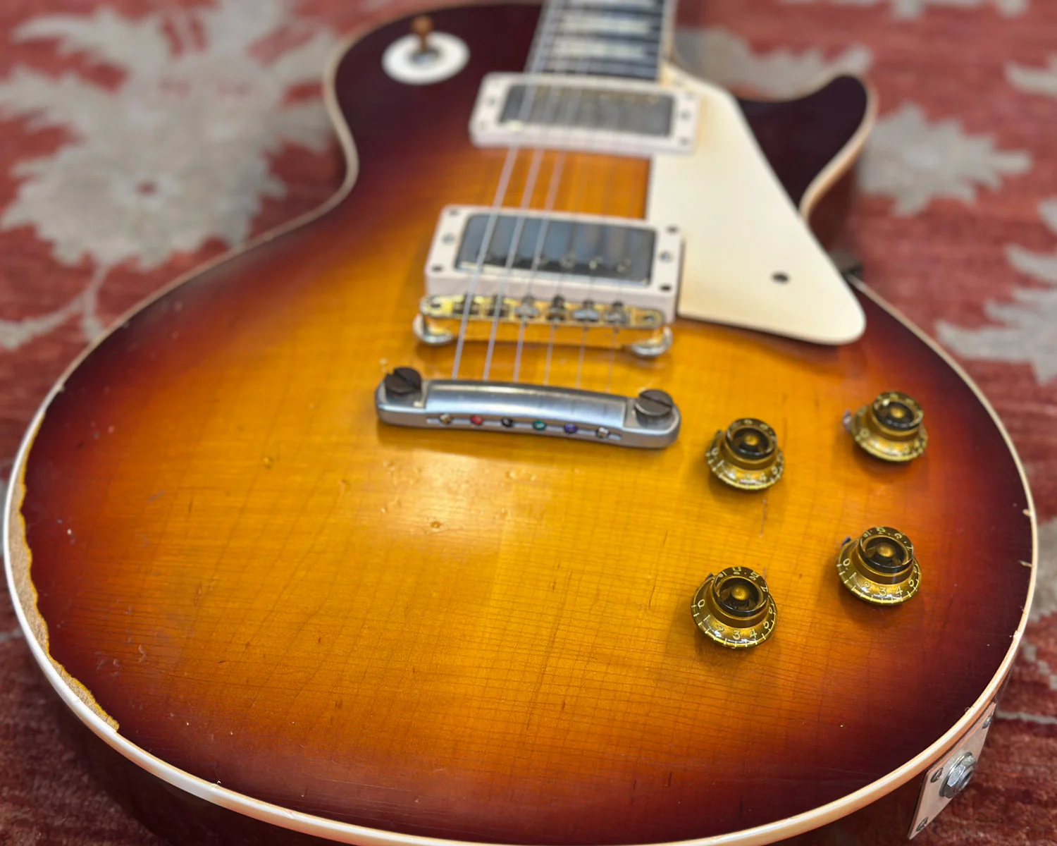 Gibson Custom Collectors Choice 1960 Reissue Les Paul Standard CC #7 - "John Shanks" w/ OHSC - Modified with Patent # T-Top + Monty PAF (097/300) - Image 10