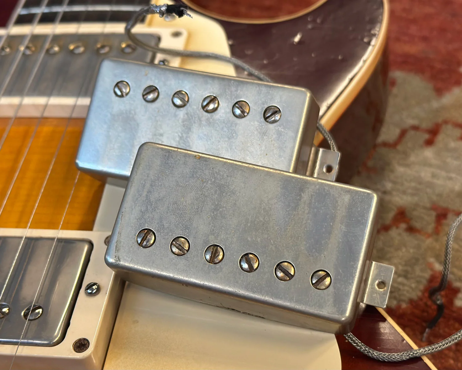 Gibson Custom Collectors Choice 1960 Reissue Les Paul Standard CC #7 - "John Shanks" w/ OHSC - Modified with Patent # T-Top + Monty PAF (097/300) - Image 16