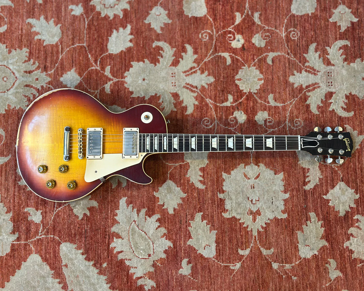 Gibson Custom Collectors Choice 1960 Reissue Les Paul Standard CC #7 - "John Shanks" w/ OHSC - Modified with Patent # T-Top + Monty PAF (097/300) - Image 3