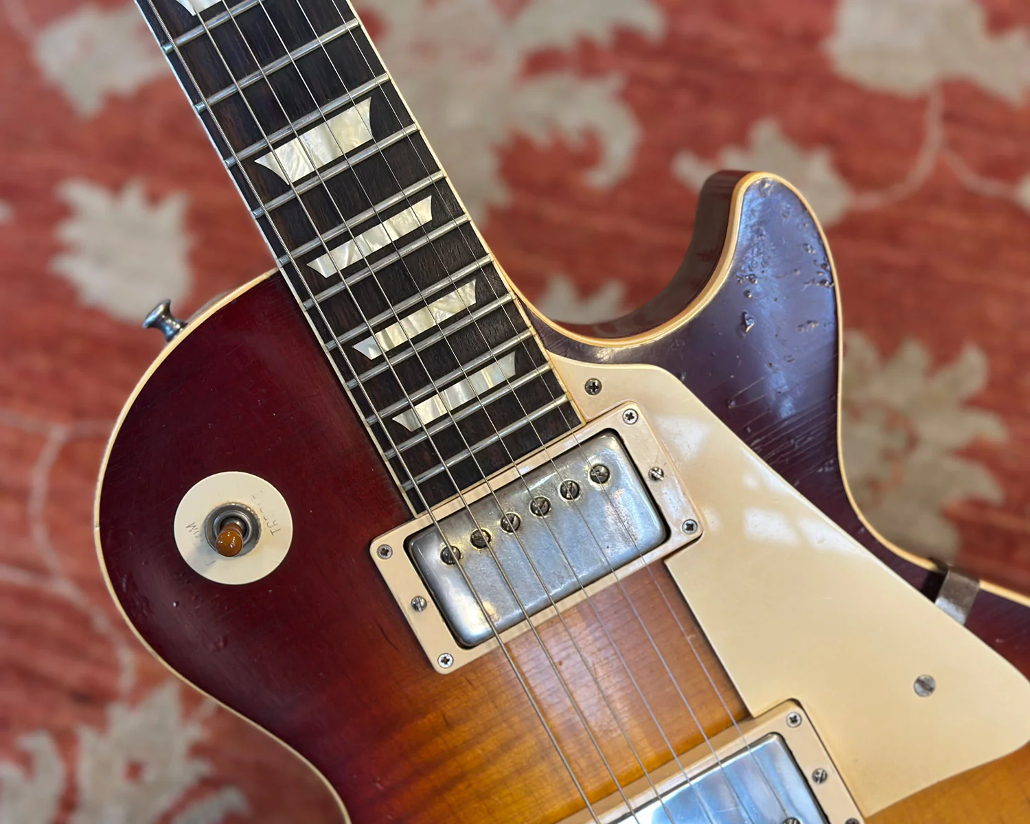 Gibson Custom Collectors Choice 1960 Reissue Les Paul Standard CC #7 - "John Shanks" w/ OHSC - Modified with Patent # T-Top + Monty PAF (097/300) - Image 8