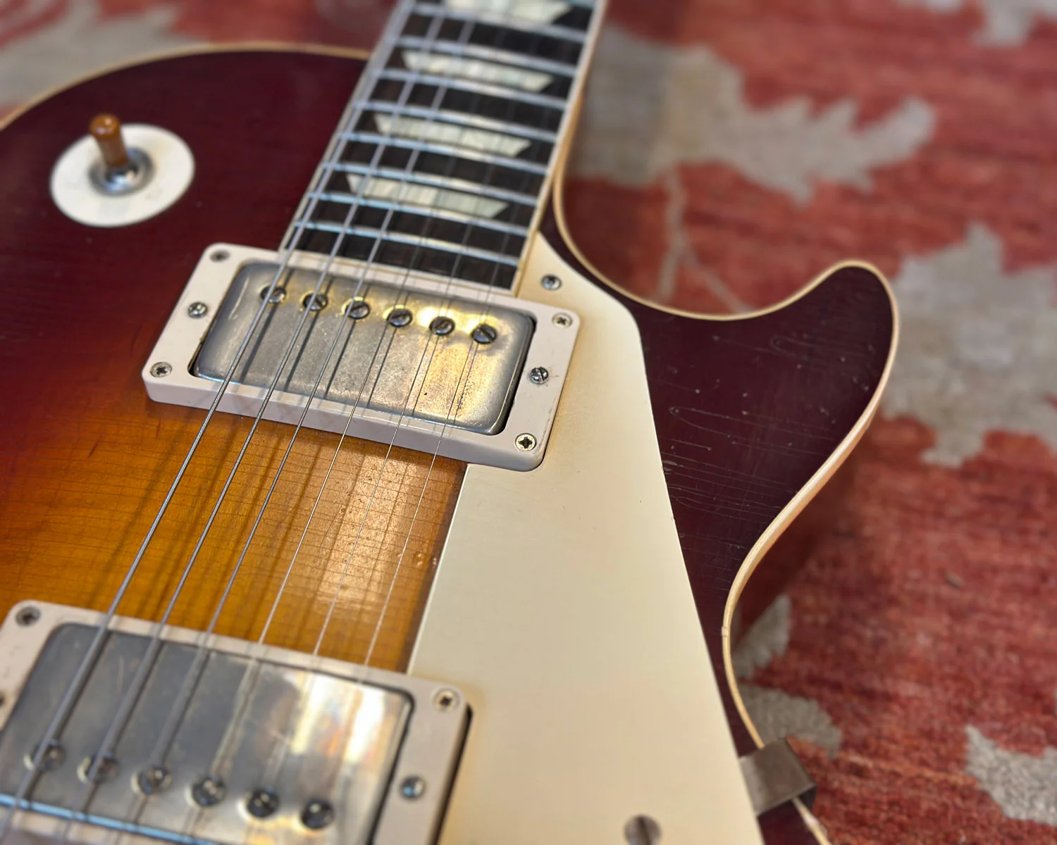 Gibson Custom Collectors Choice 1960 Reissue Les Paul Standard CC #7 - "John Shanks" w/ OHSC - Modified with Patent # T-Top + Monty PAF (097/300) - Image 9