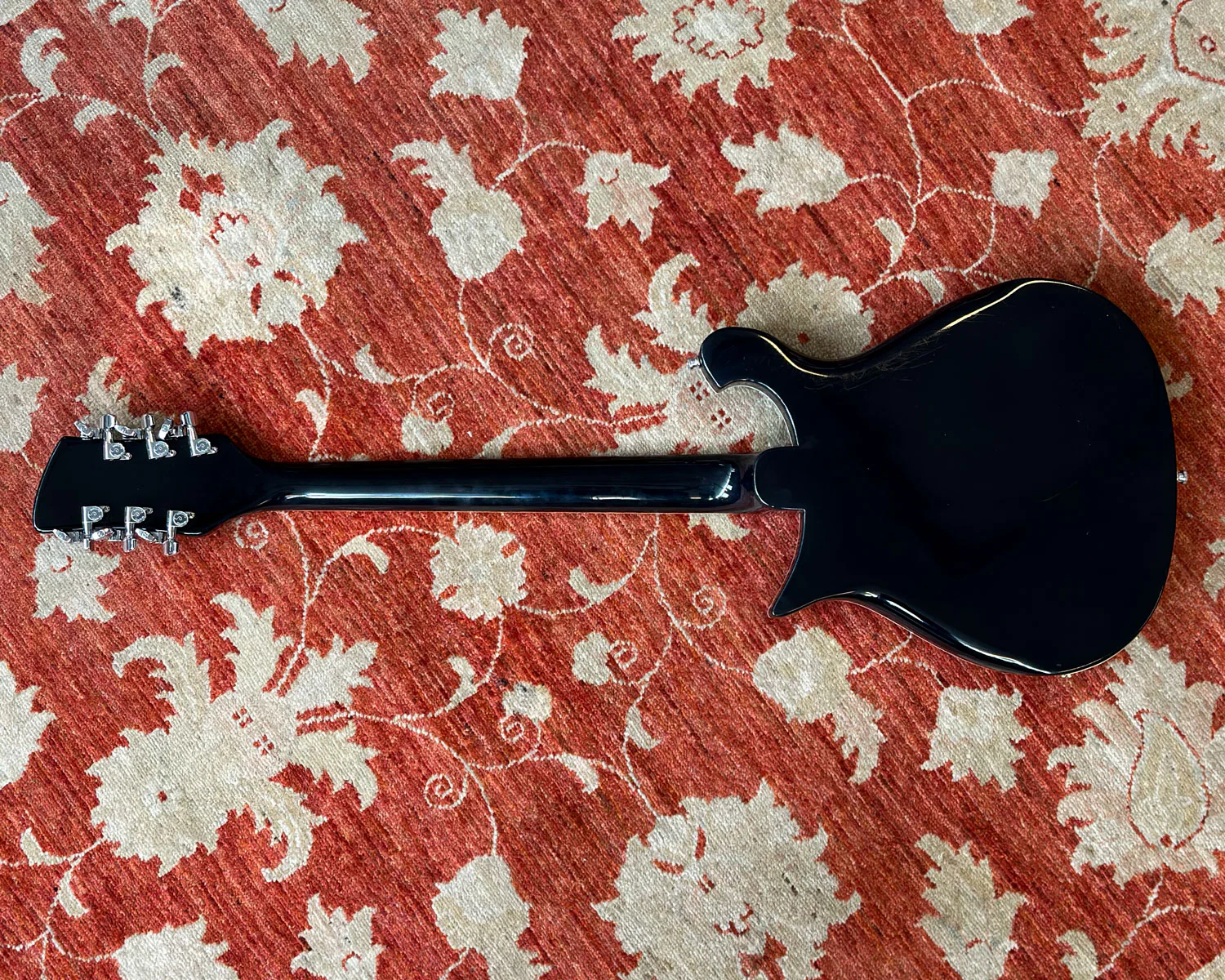 Circa 2000 Rickenbacker 620/12 Twelve String Electric - Jetglo - Image 4